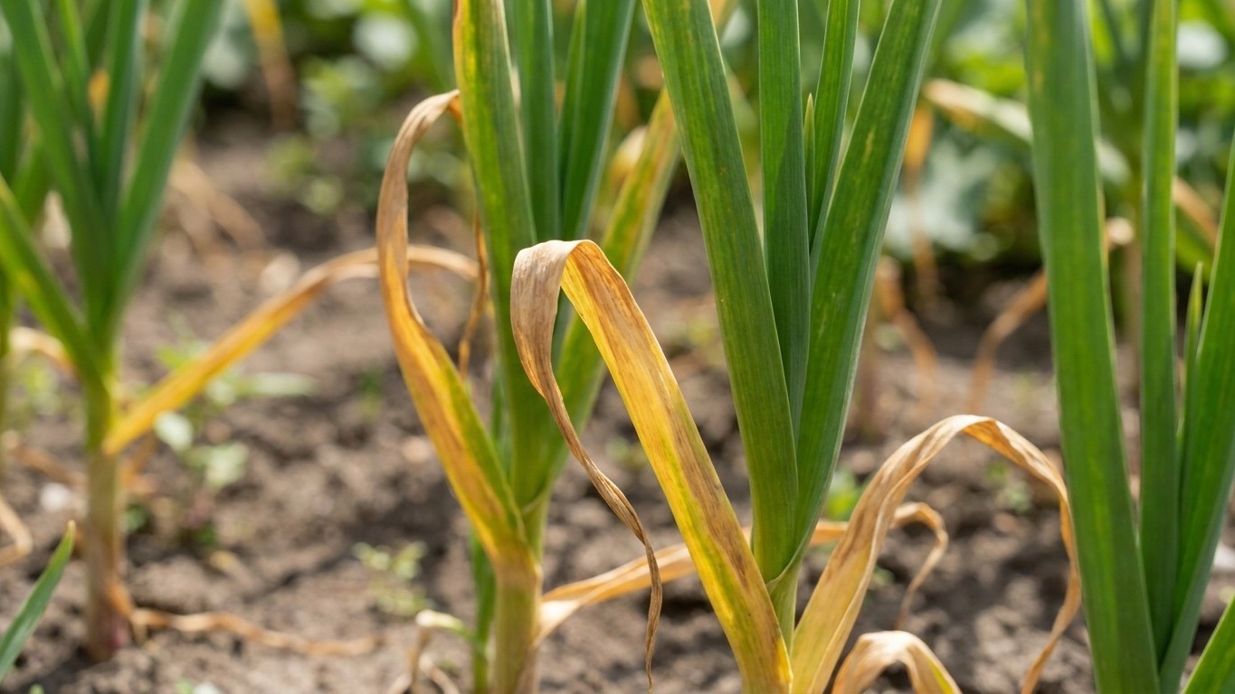 When to Harvest Garlic: Reading the Leaves, Not the Calendar