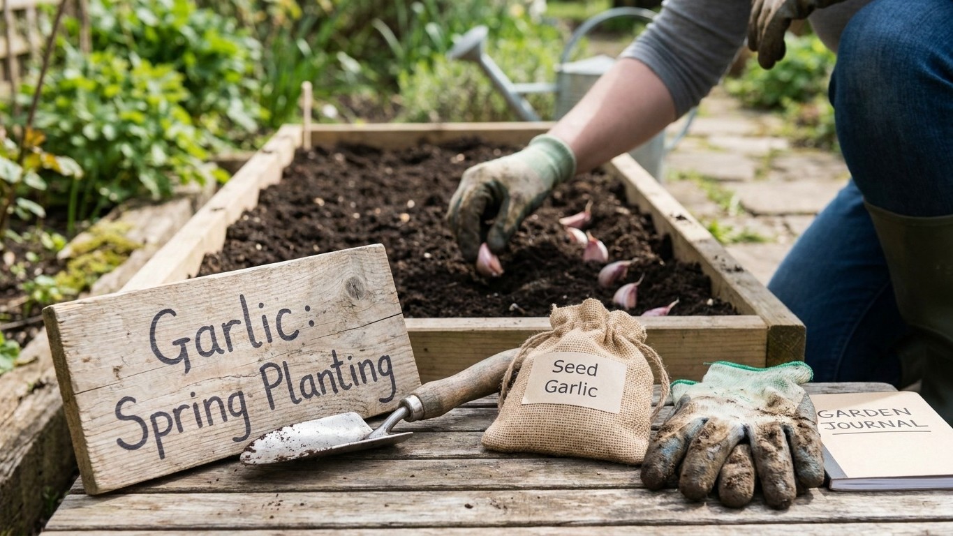Planting Garlic in Spring: What You Get, and What You Give Up