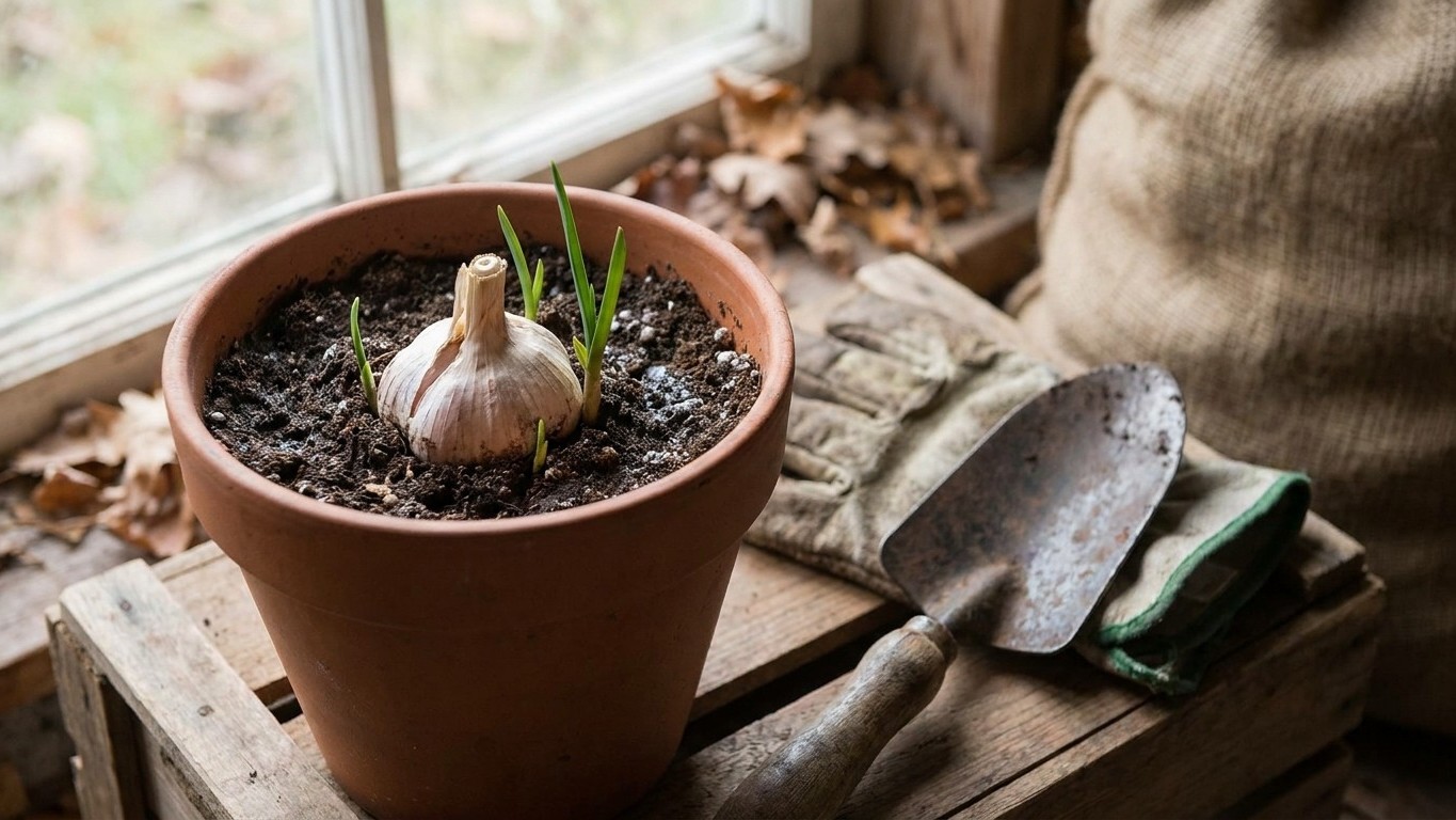 Why Garlic Needs Cold: The Weeks That Decide Whether You Get Cloves