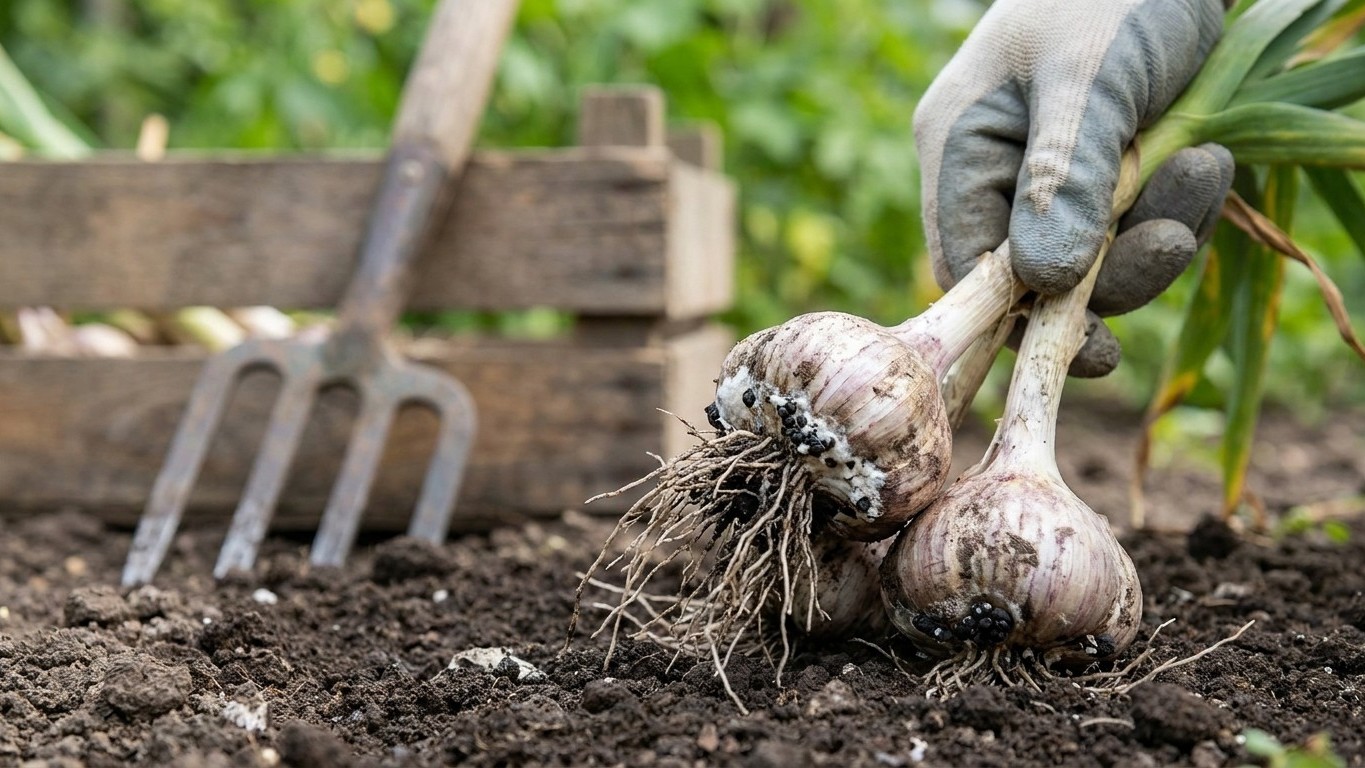 White Rot in Garlic: The Soil Disease That Never Leaves