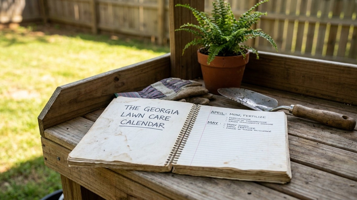 The Georgia Lawn Care Calendar, Month by Month