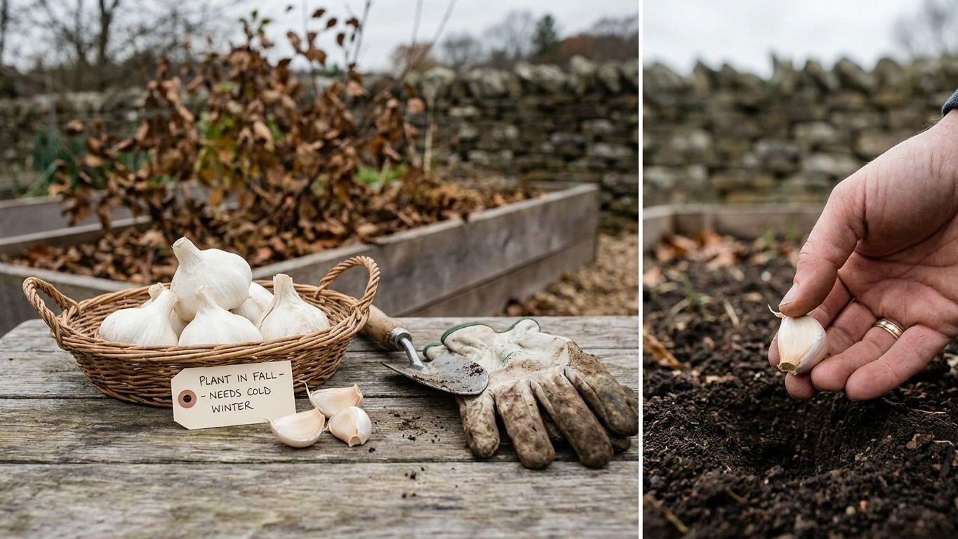Georgian Crystal Garlic: When to Plant the Porcelain Heads That Need a Real Winter