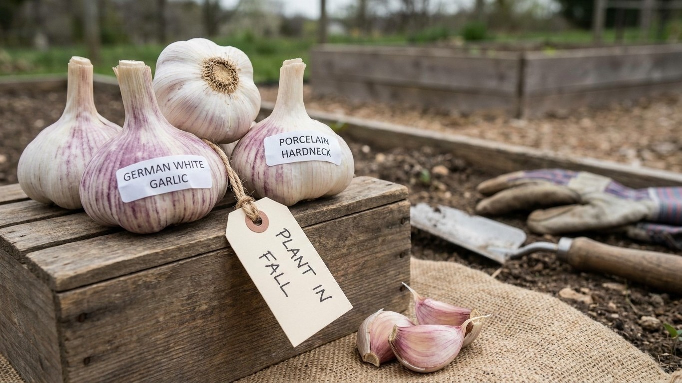 German White Garlic: When to Plant the Porcelain Heads That Need a Real Winter