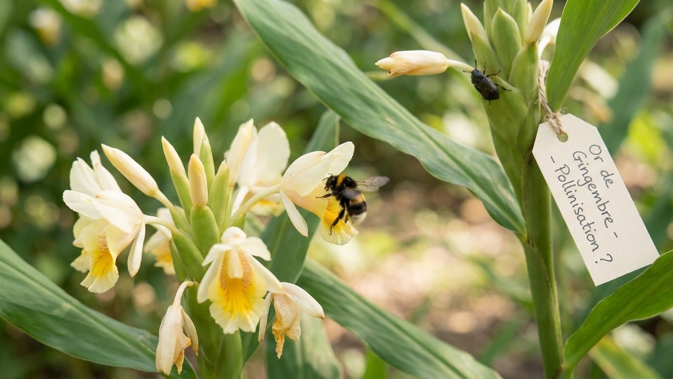 What Pollinates Ginger Gold, and What Cannot