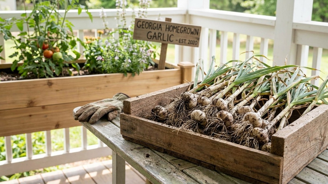 Growing Garlic in Georgia: Planting Dates, Varieties and Winter Cold