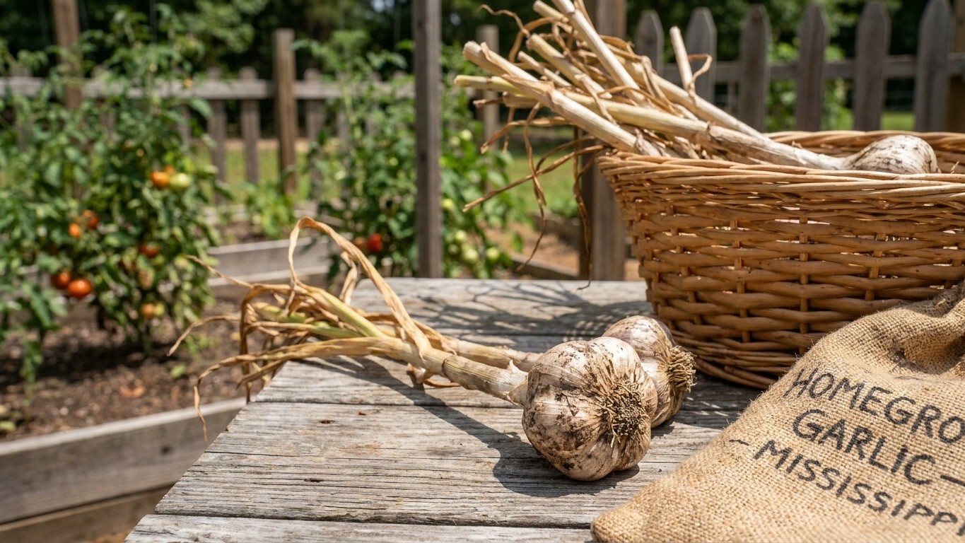 Growing Garlic in Mississippi: Planting Dates, Varieties and Winter Cold