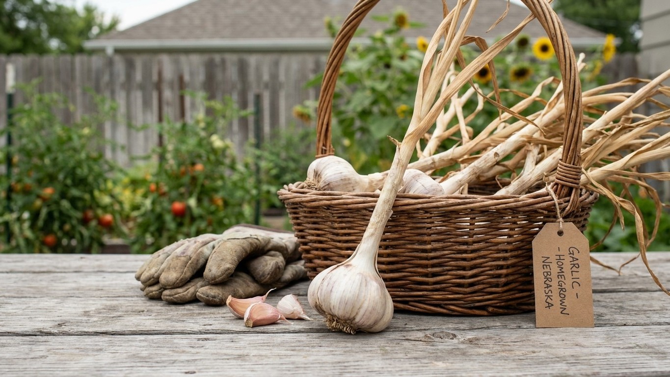 Growing Garlic in Nebraska: Planting Dates, Varieties and Winter Cold