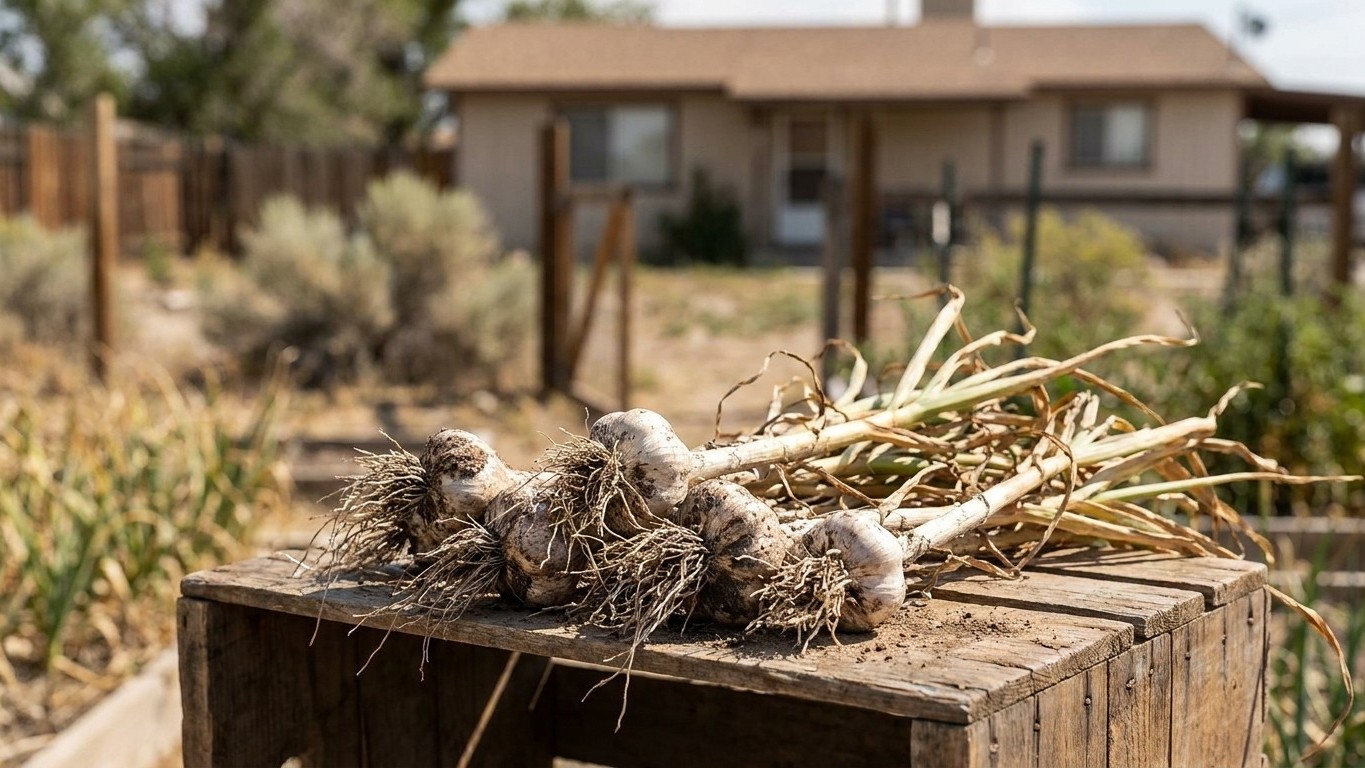 Growing Garlic in Nevada: Planting Dates, Varieties and Winter Cold