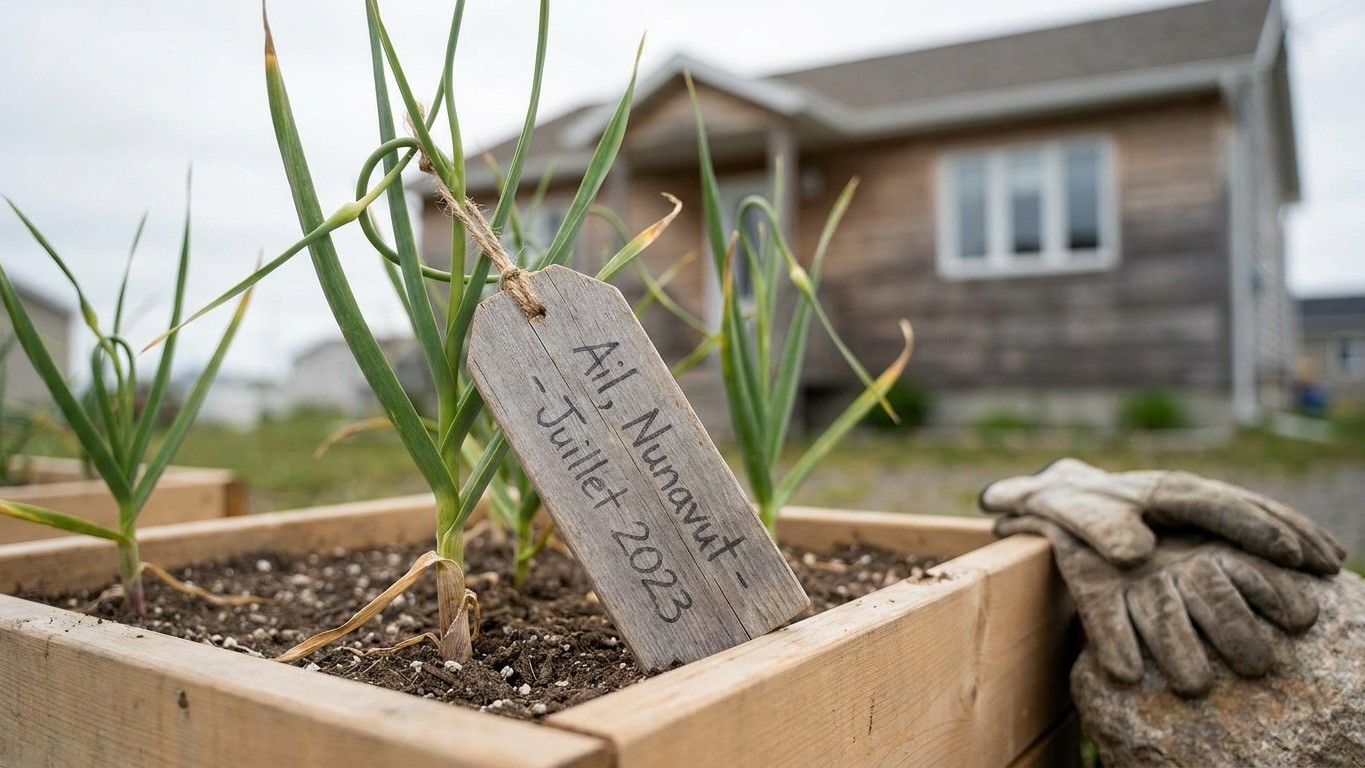Growing Garlic in Nunavut: Planting Dates, Varieties and Winter Cold