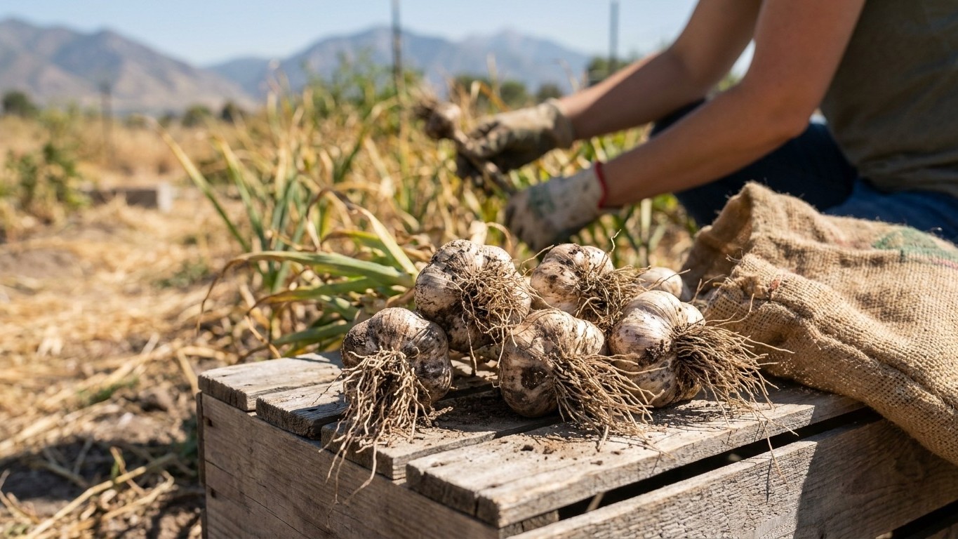 Growing Garlic in Utah: Planting Dates, Varieties and Winter Cold