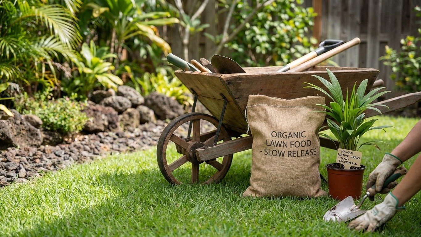 Hawaii Lawn Care: What to Plant and When to Feed It