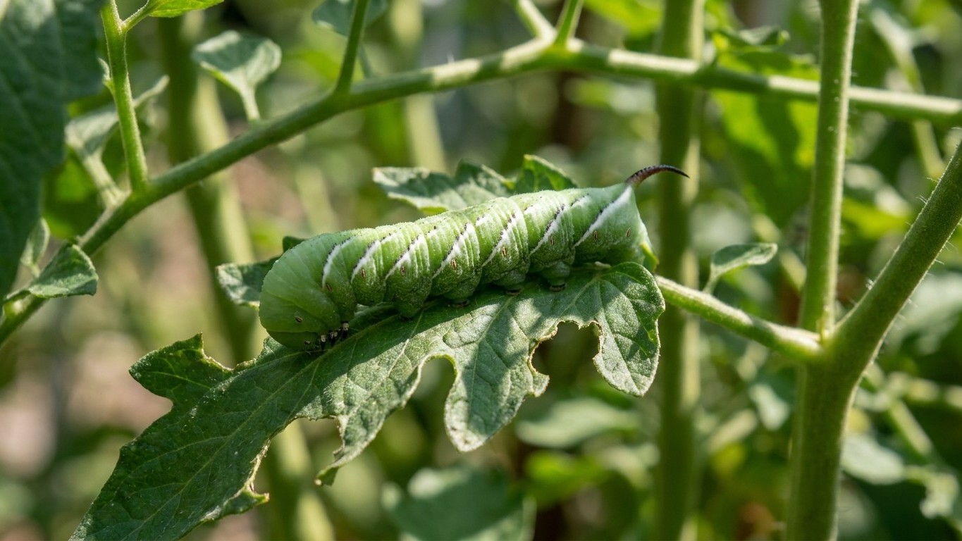 Tomato hornworm in Idaho: When It Shows Up and What Stops It