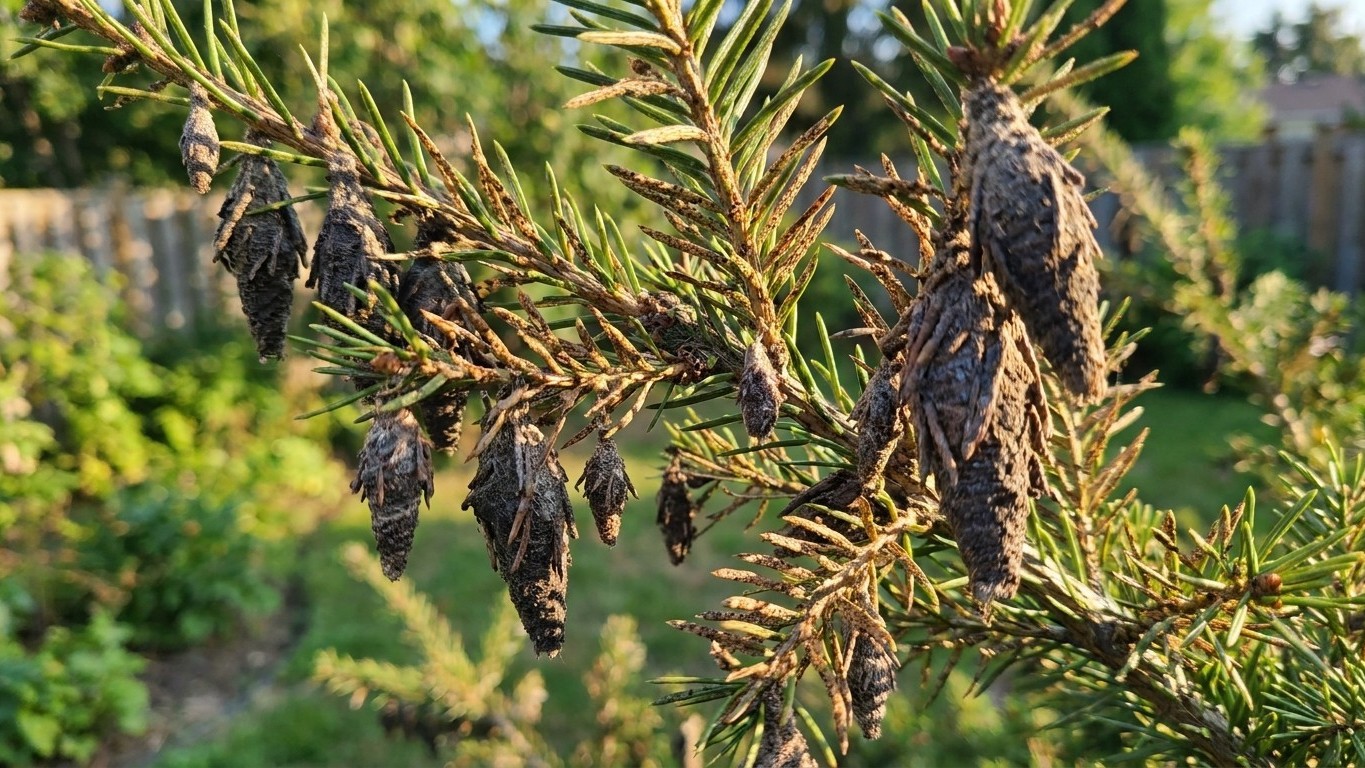 Bagworm in Illinois: When It Shows Up and What Stops It