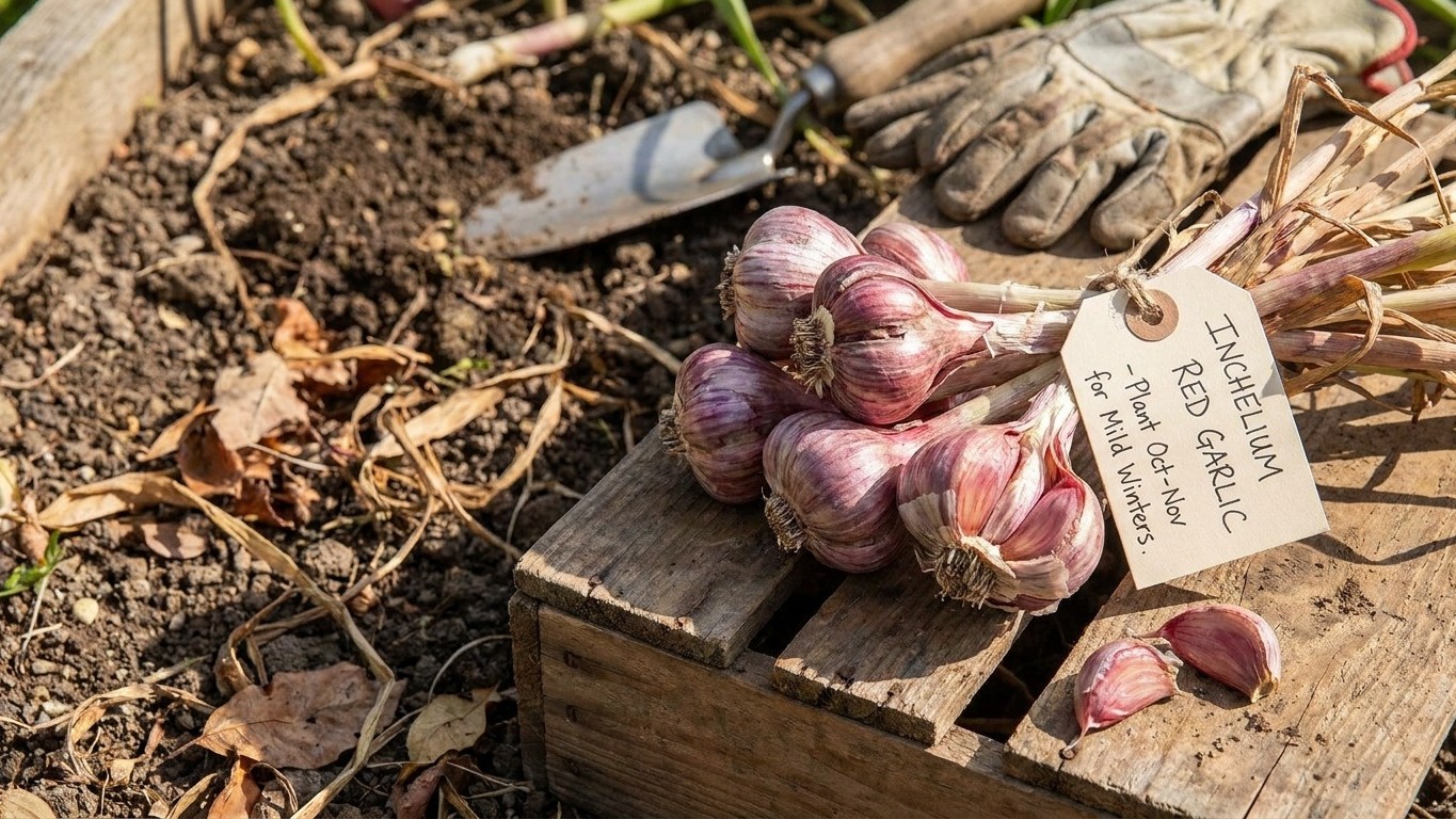 Inchelium Red Garlic: When to Plant the Artichoke Heads That Suit a Mild Winter