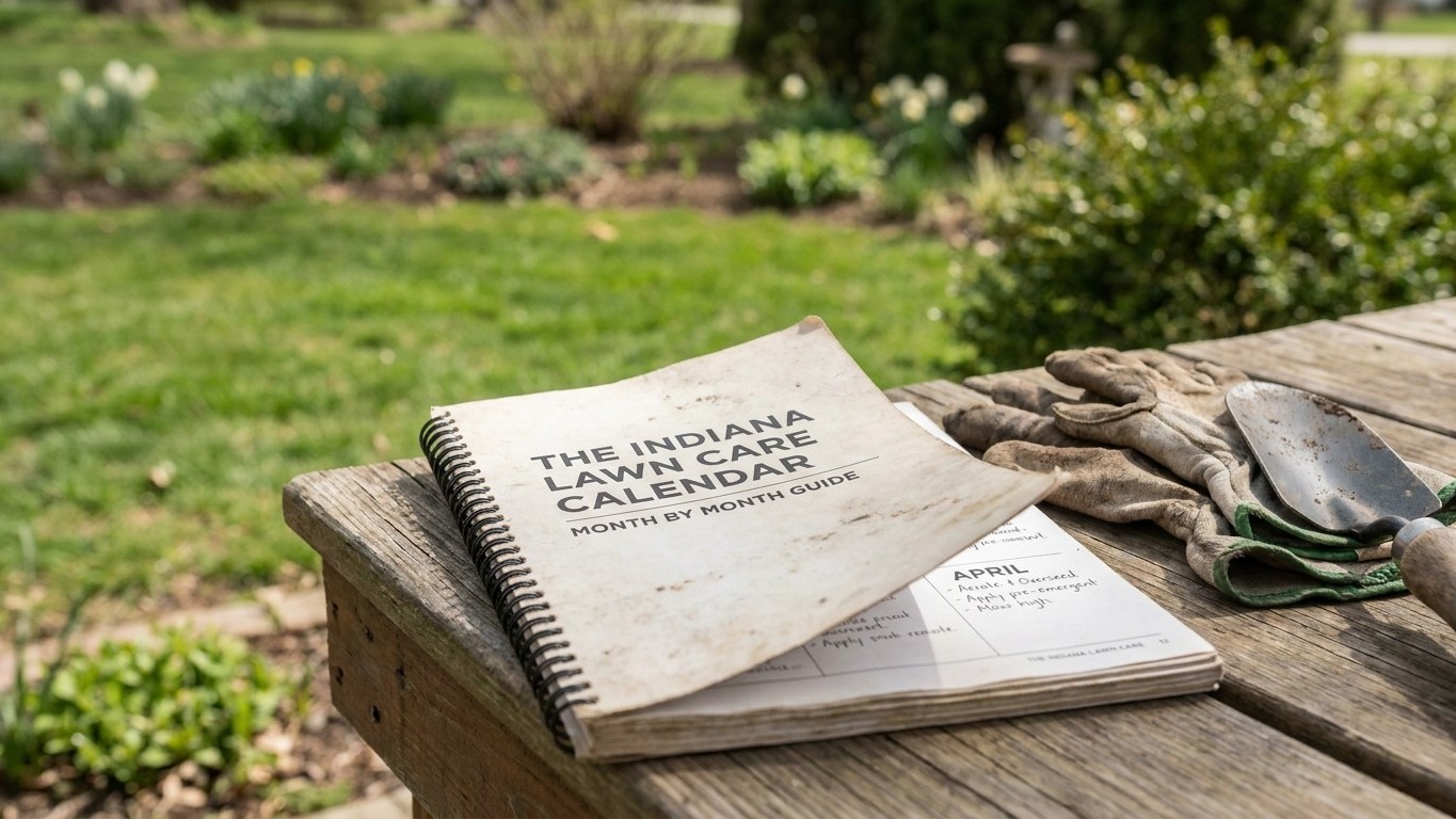 The Indiana Lawn Care Calendar, Month by Month