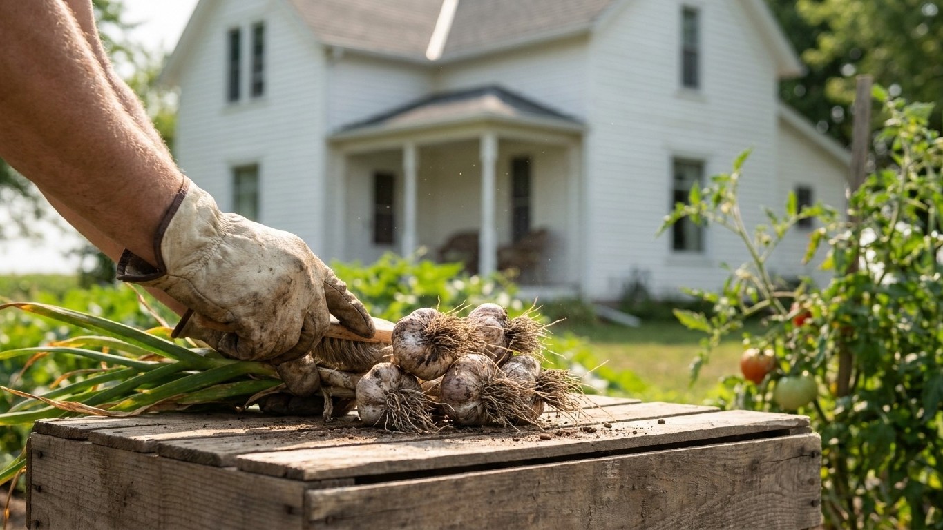 Garlic Varieties That Suit Iowa Winters