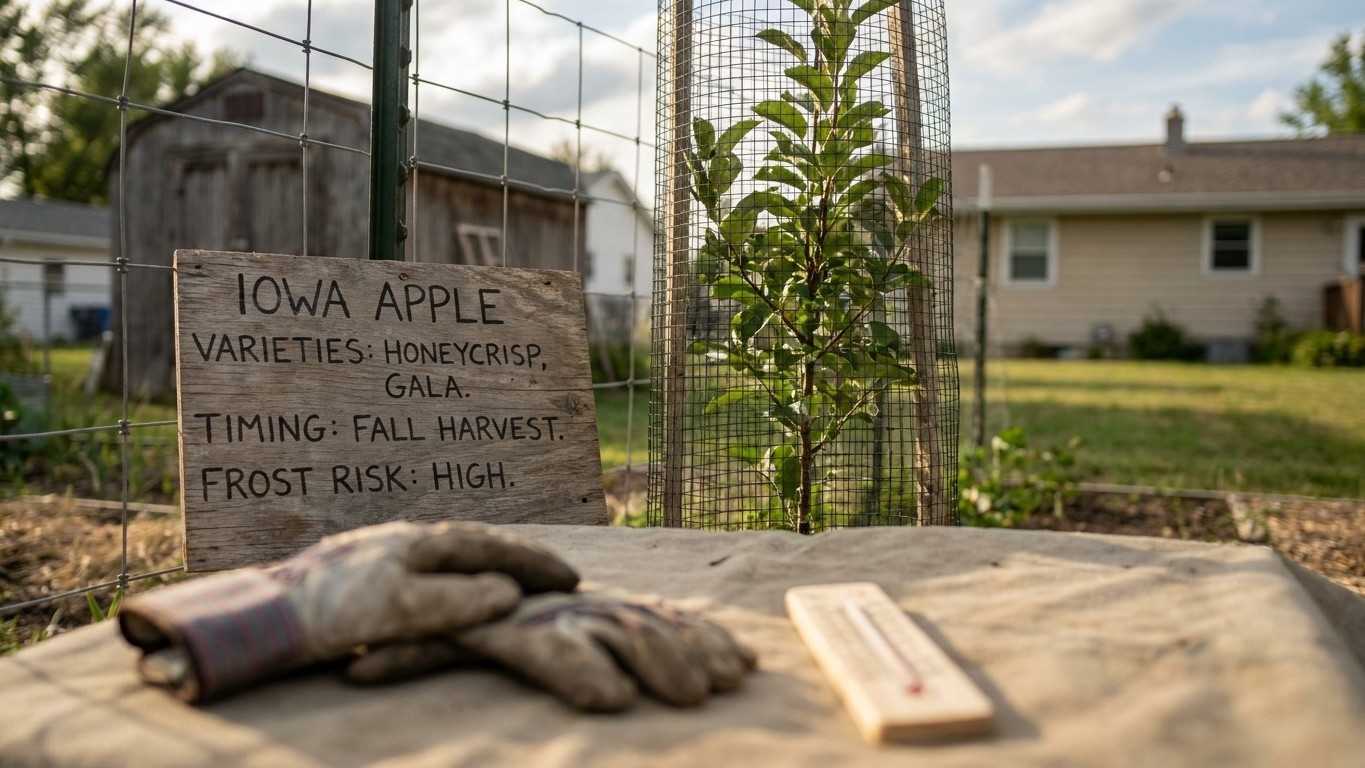 Growing Apples in Iowa: Varieties, Timing and Frost Risk