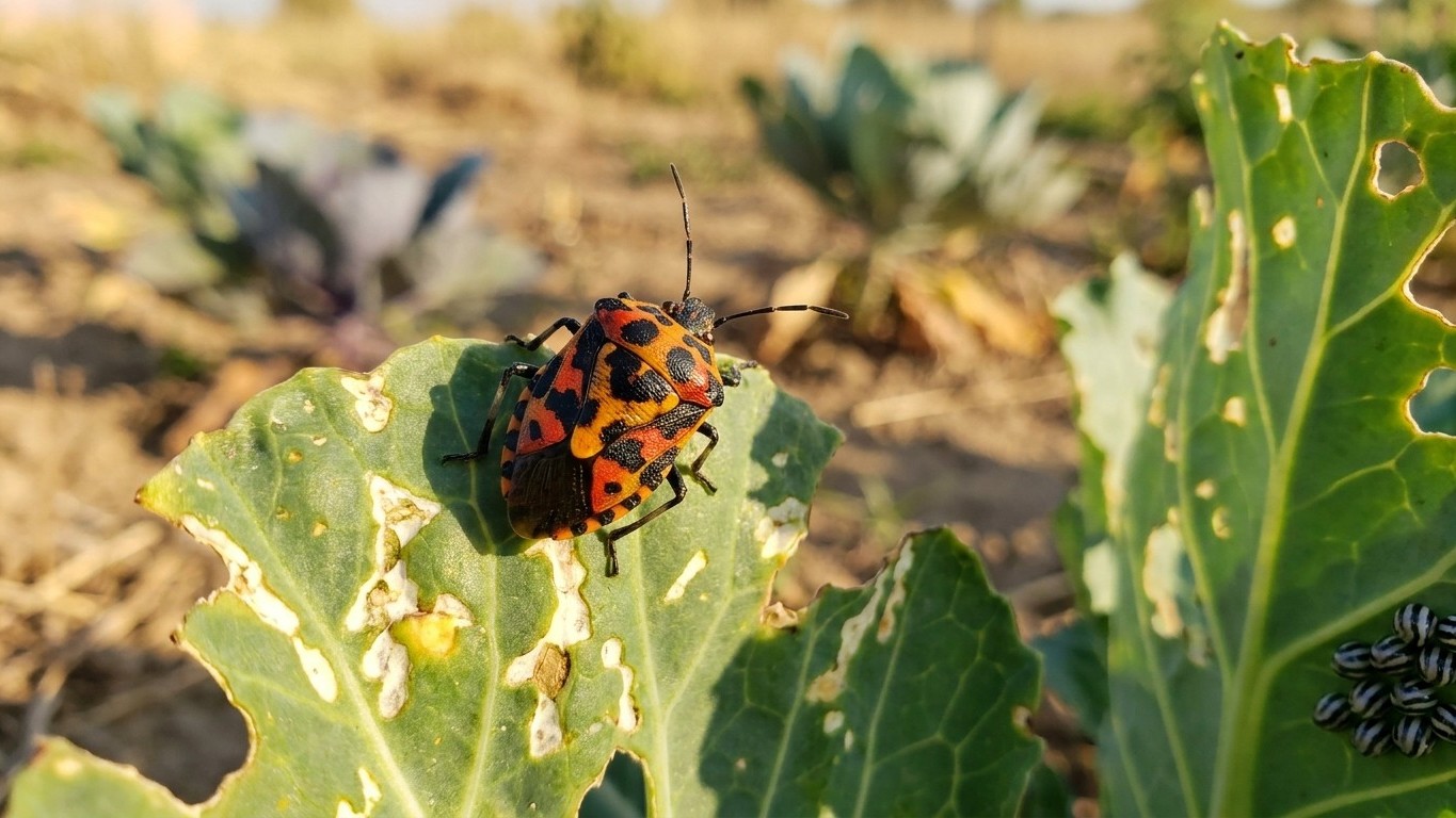 Harlequin bug in Kansas: When It Shows Up and What Stops It