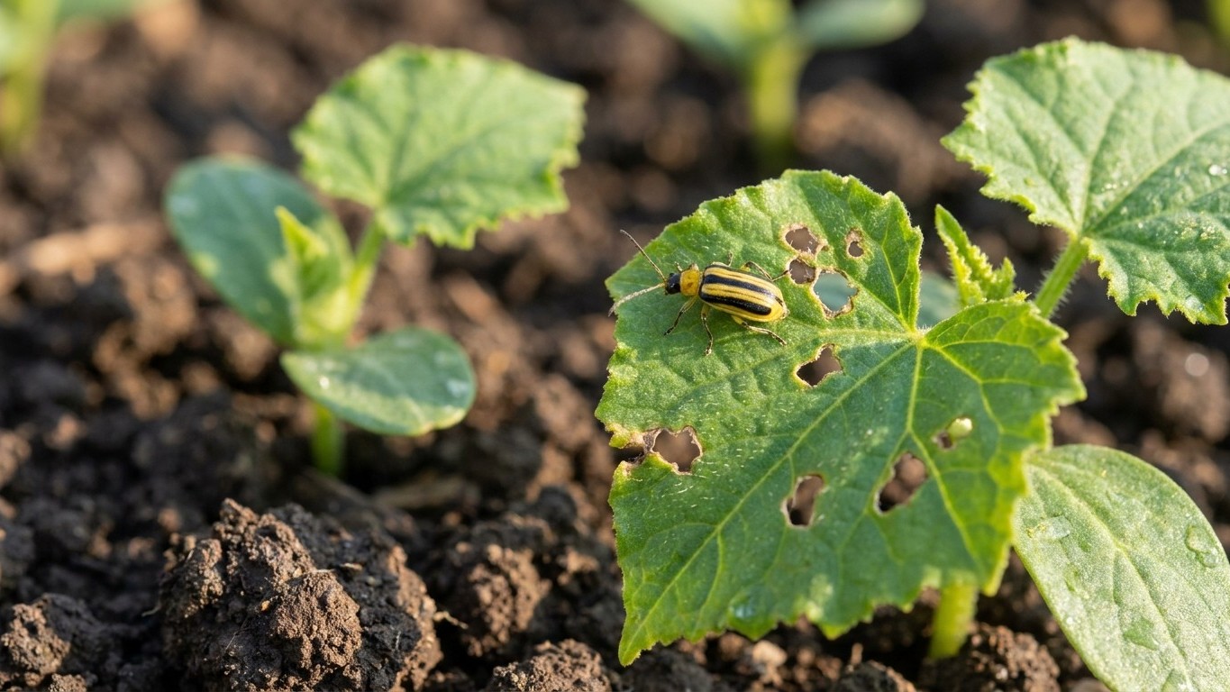 Striped cucumber beetle in Kansas: When It Shows Up and What Stops It