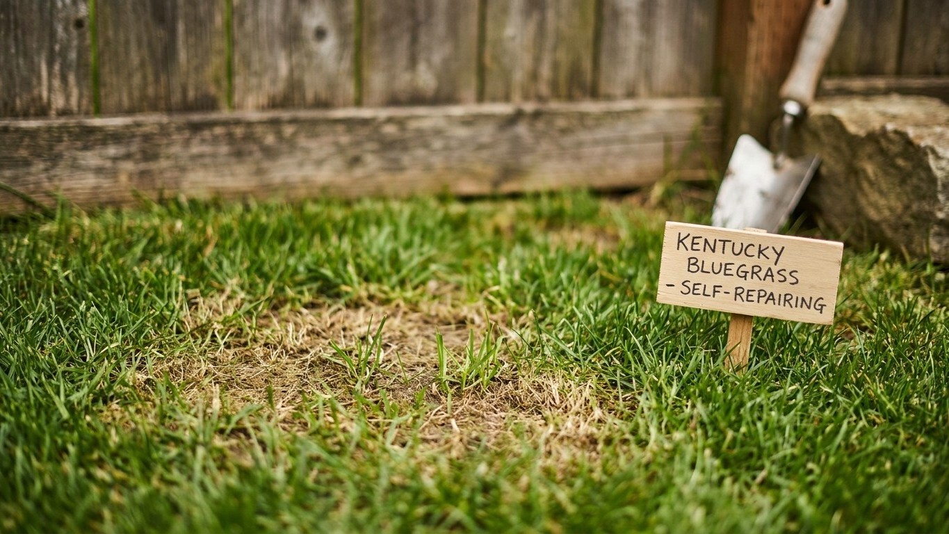 Kentucky Bluegrass: The Only Cool-Season Grass That Repairs Itself