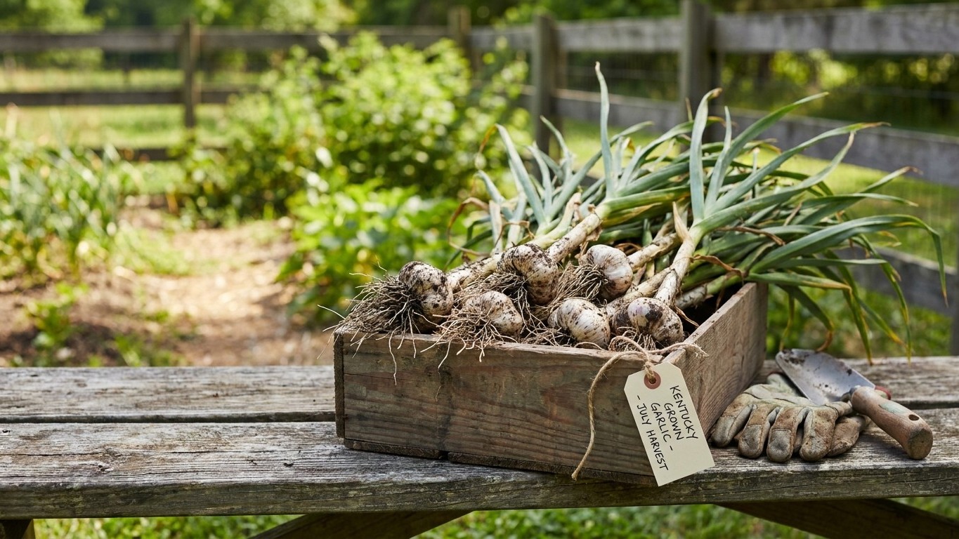 Garlic Varieties That Suit Kentucky Winters