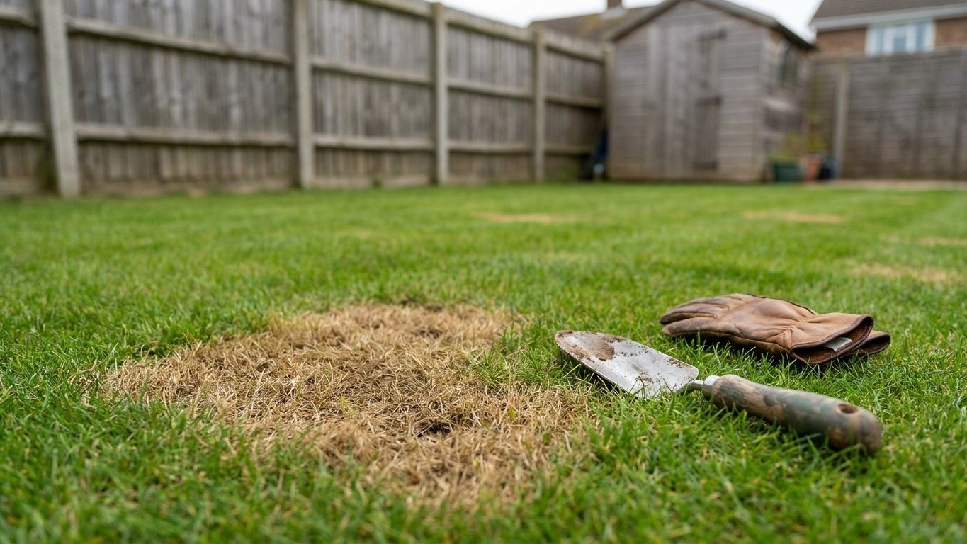 Brown Patches in a Lawn: Reading the Shape to Find the Cause