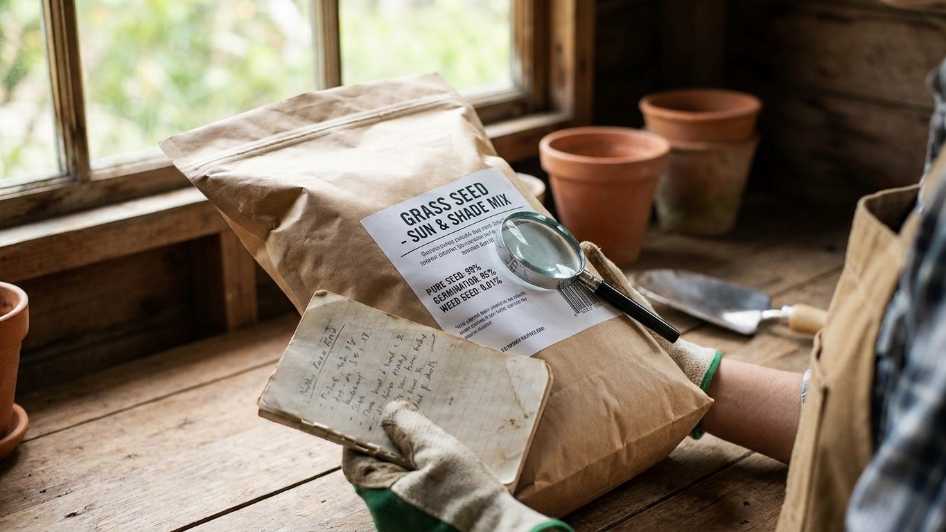 Buying Grass Seed: What the Label Actually Tells You