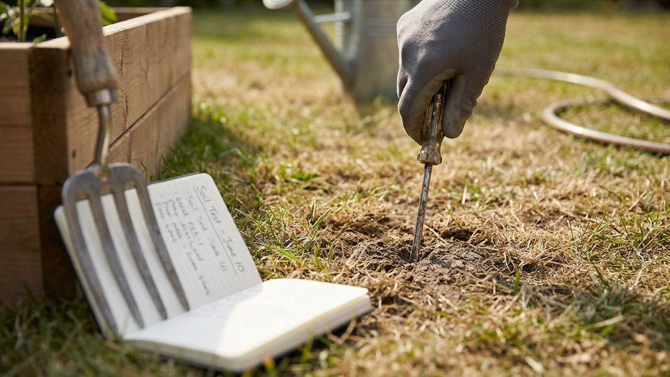 Compacted Lawn Soil: The Screwdriver Test and What Follows