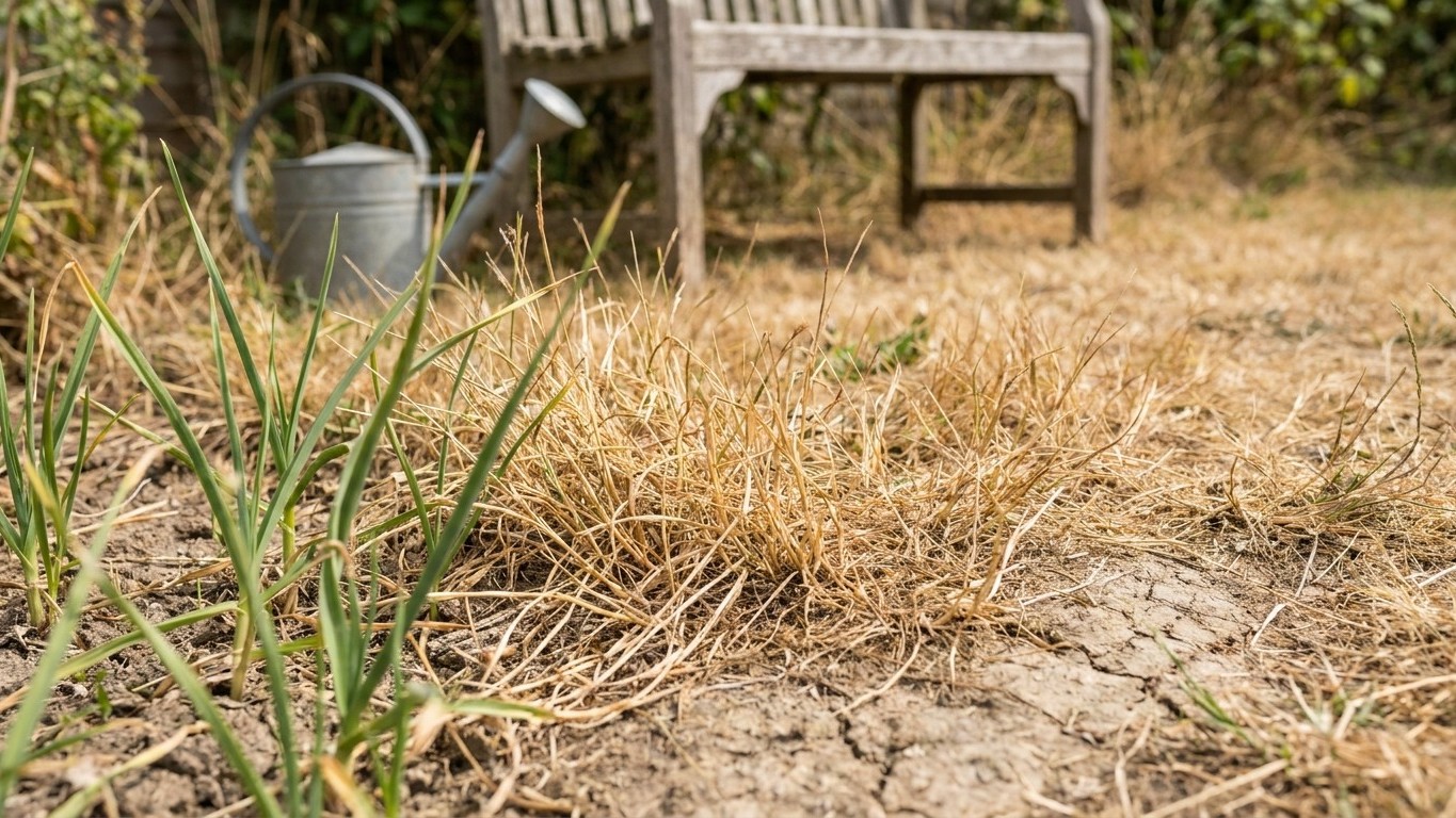 Drought-Stressed Grass: Telling Dormancy From Death