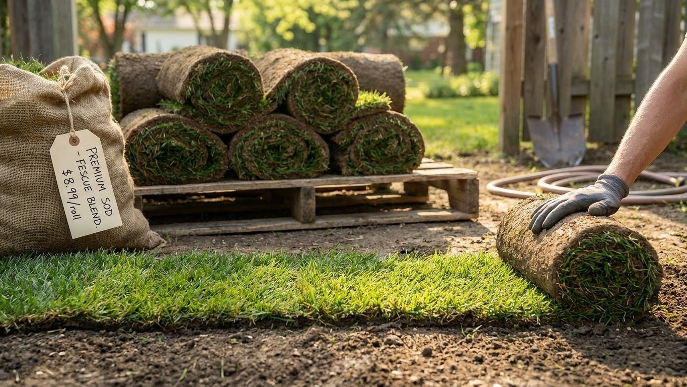 Laying Sod: What It Buys You and What It Costs