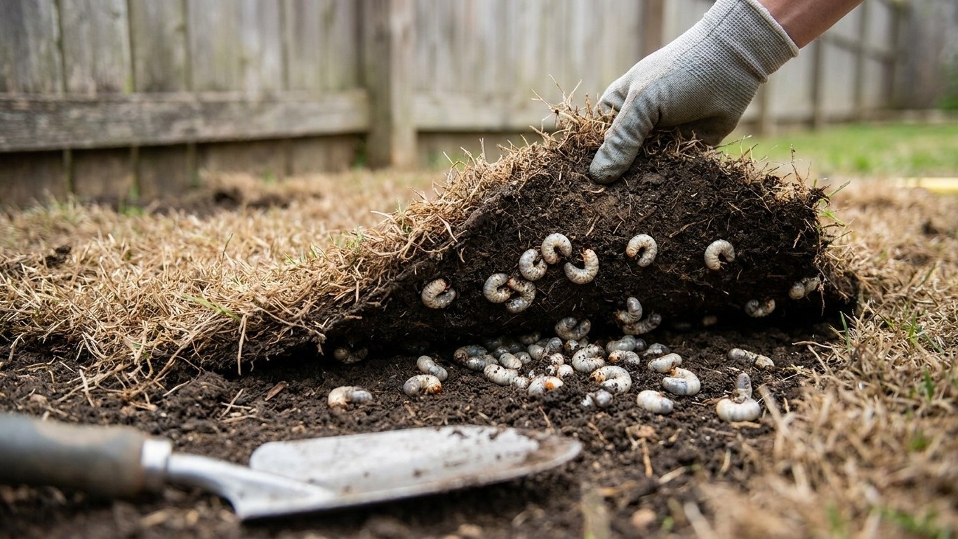 White Grubs: When Turf Peels Back Like Carpet