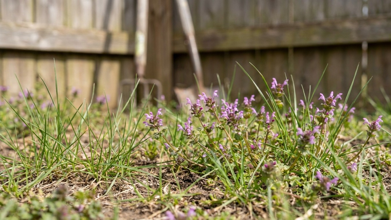 Henbit: The Purple Bloom That Means Your Lawn Went Thin