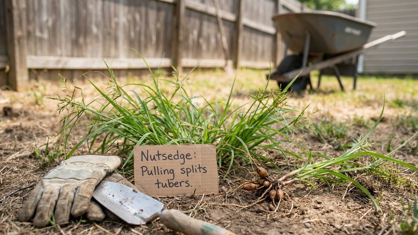 Nutsedge: Why Pulling It Makes It Worse