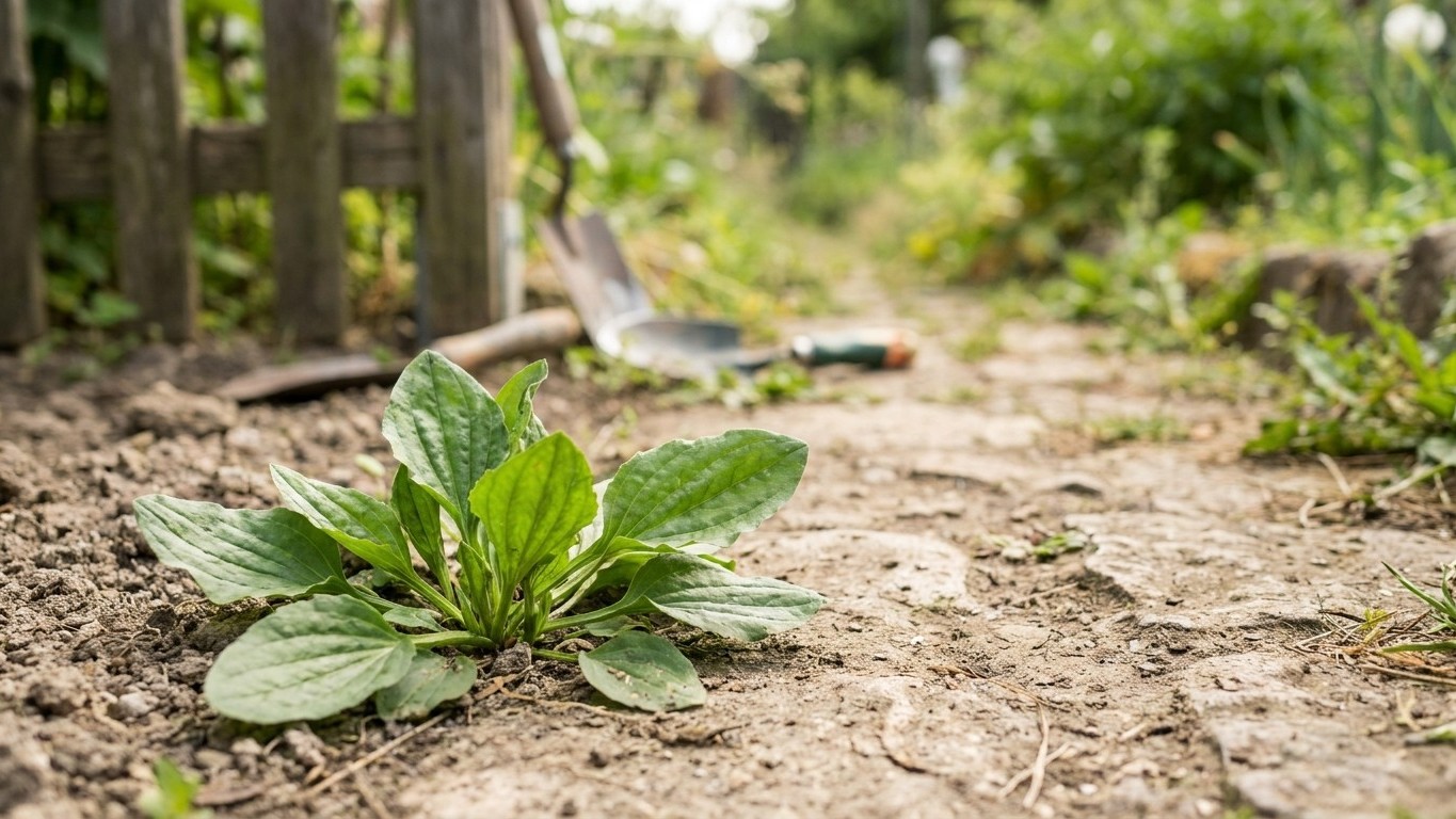 Broadleaf Plantain: The Weed That Marks Compacted Ground