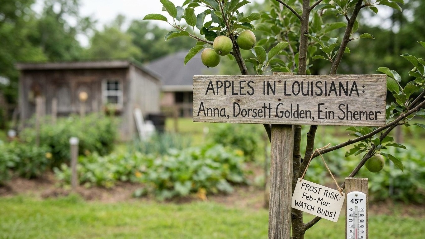Growing Apples in Louisiana: Varieties, Timing and Frost Risk