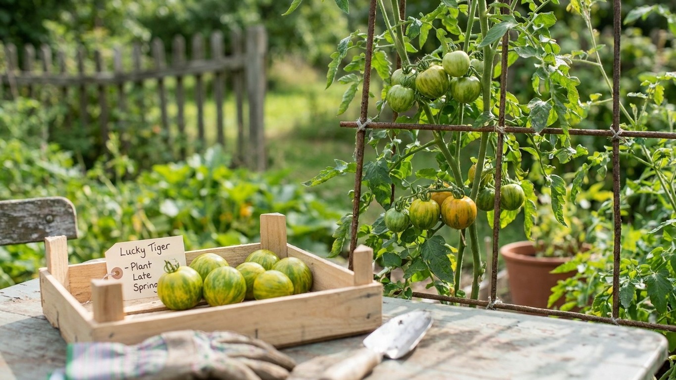 Lucky Tiger Tomato: When to Plant It, and What to Do With the Green Tomatoes