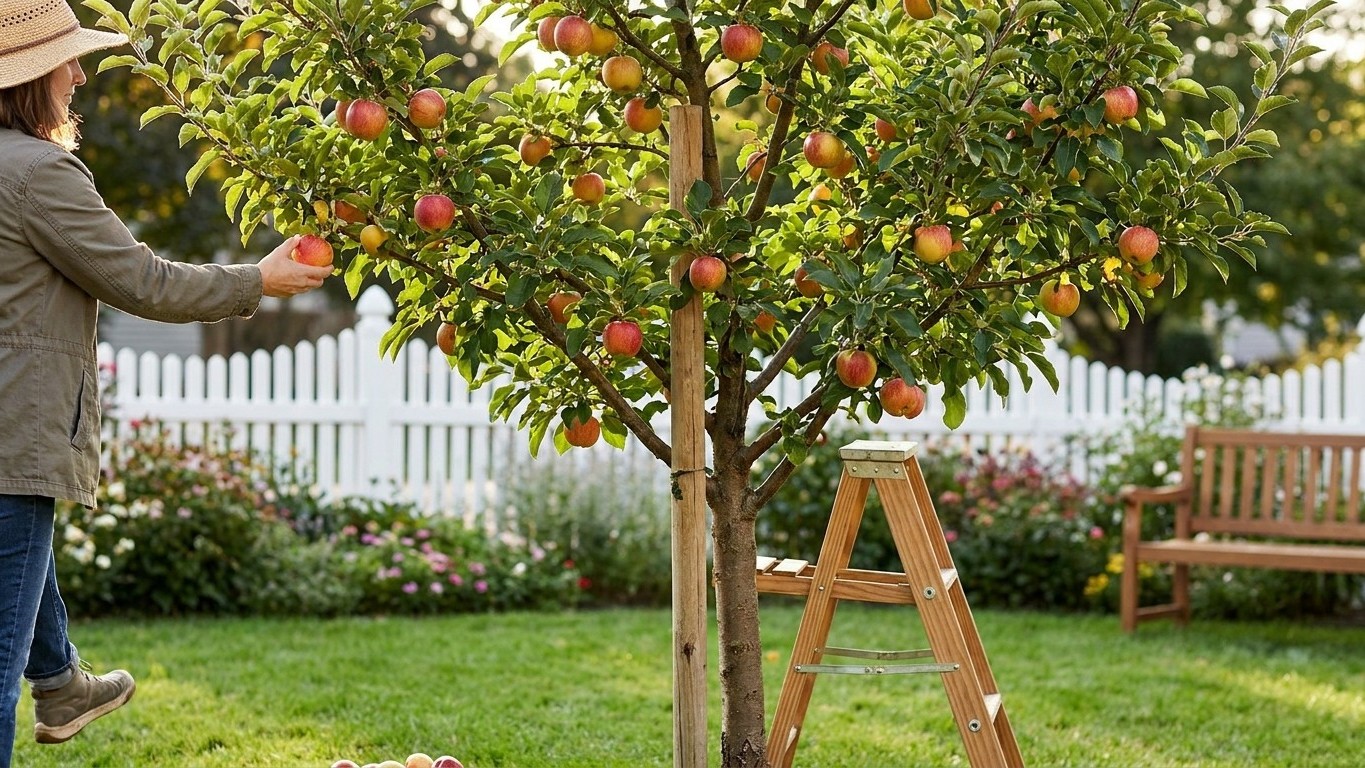 M.9 Rootstock: A 8-12 Foot Apple Tree