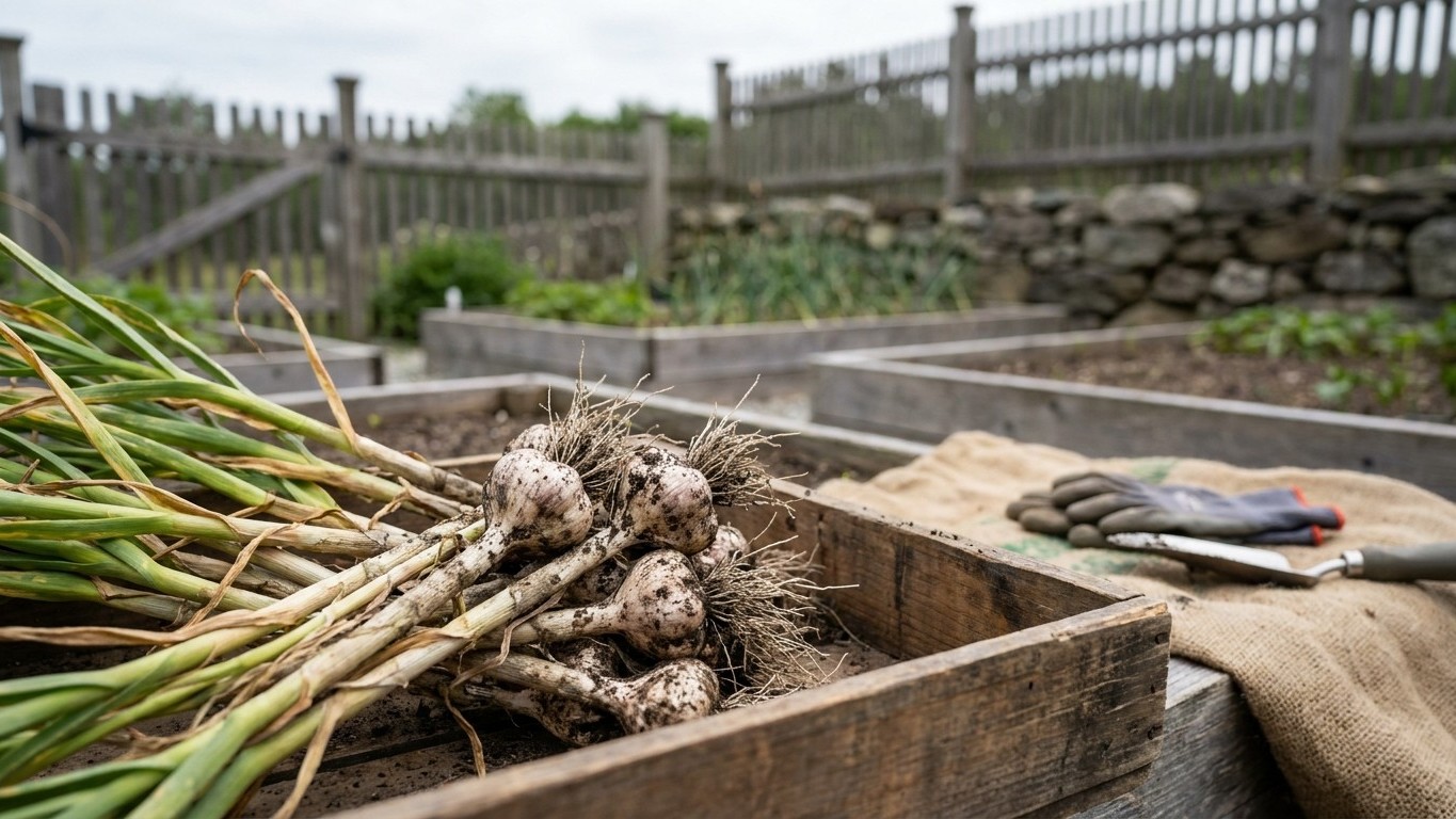 When to Plant Garlic in Maine: Counting Back From the First Frost