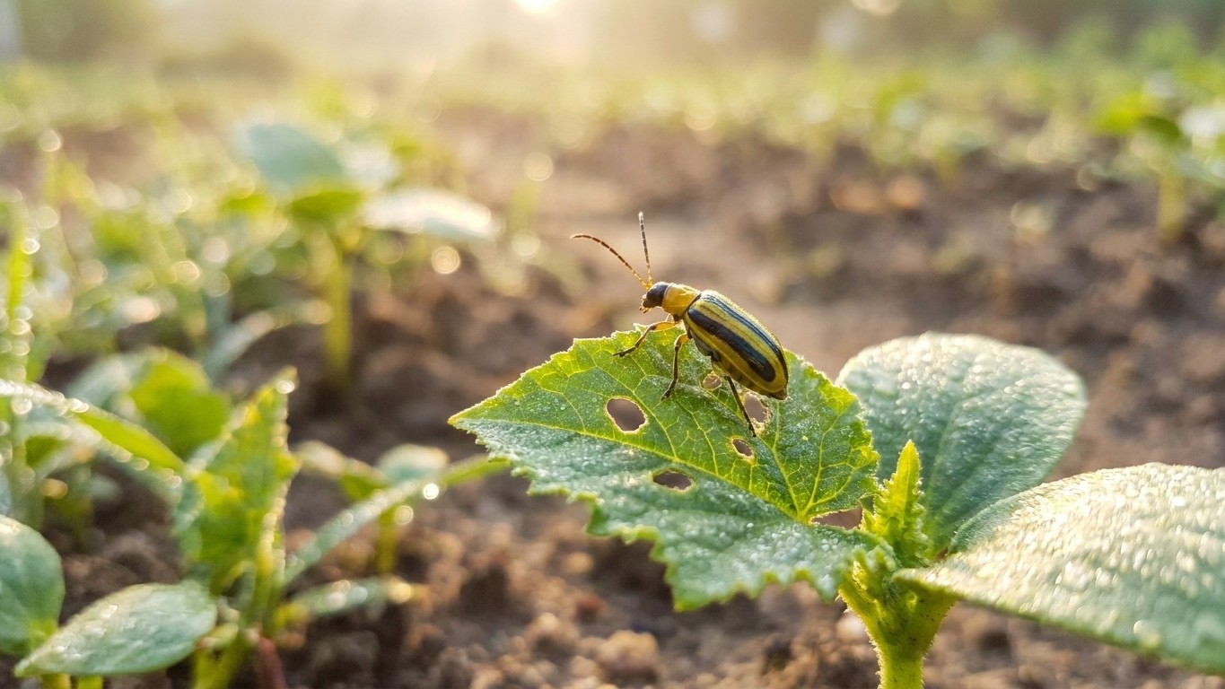 Striped cucumber beetle in Maine: When It Shows Up and What Stops It