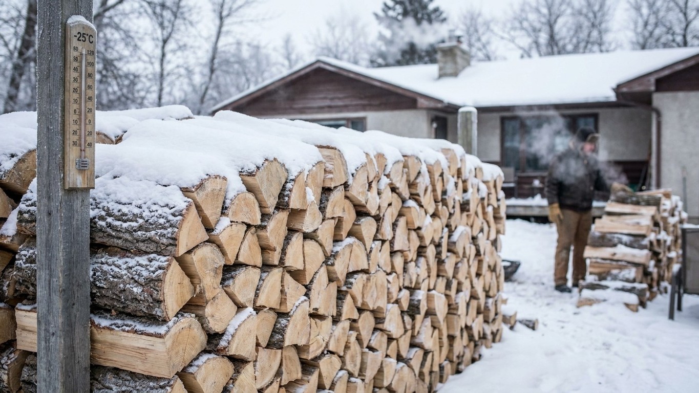 Firewood in Manitoba: Which Woods Your Winter Actually Needs