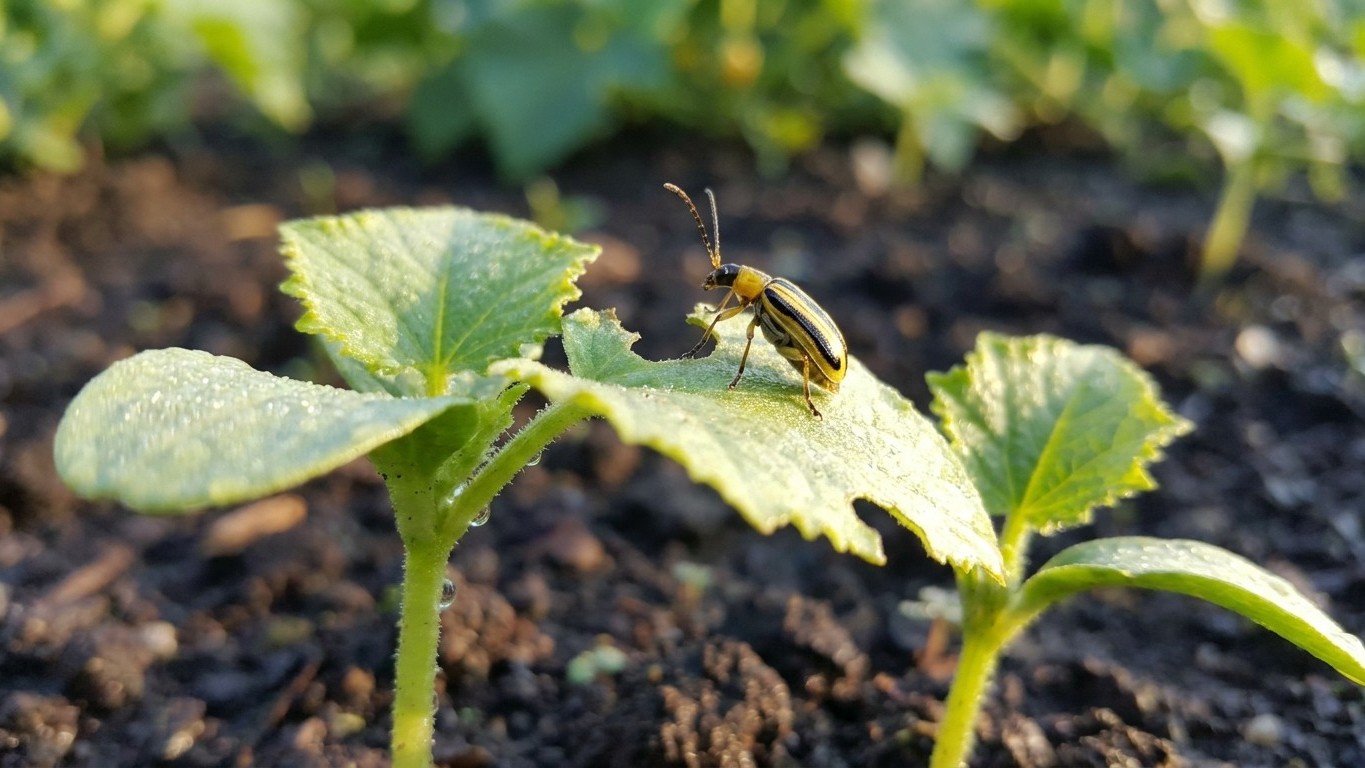 Striped cucumber beetle in Manitoba: When It Shows Up and What Stops It