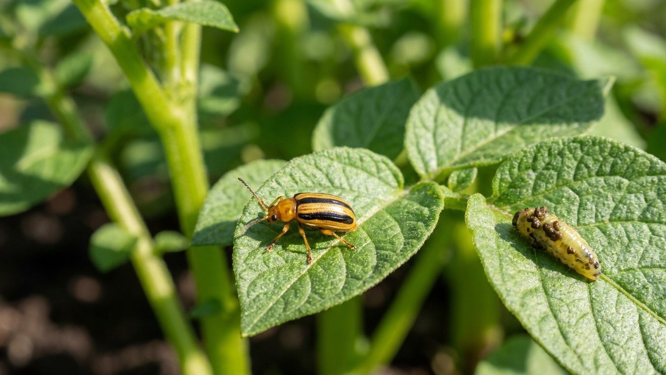 Three-lined potato beetle in Manitoba: When It Shows Up and What Stops It