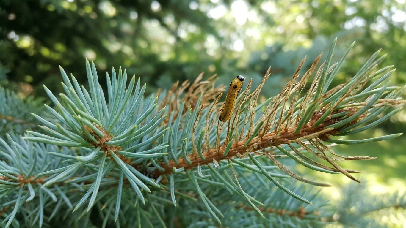 Yellowheaded spruce sawfly in Manitoba: When It Shows Up and What Stops It