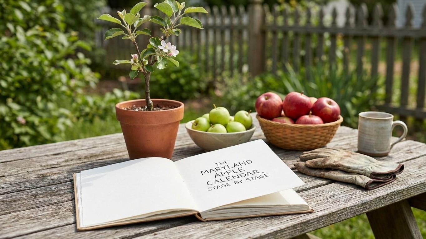 The Maryland Apple Calendar, Stage by Stage