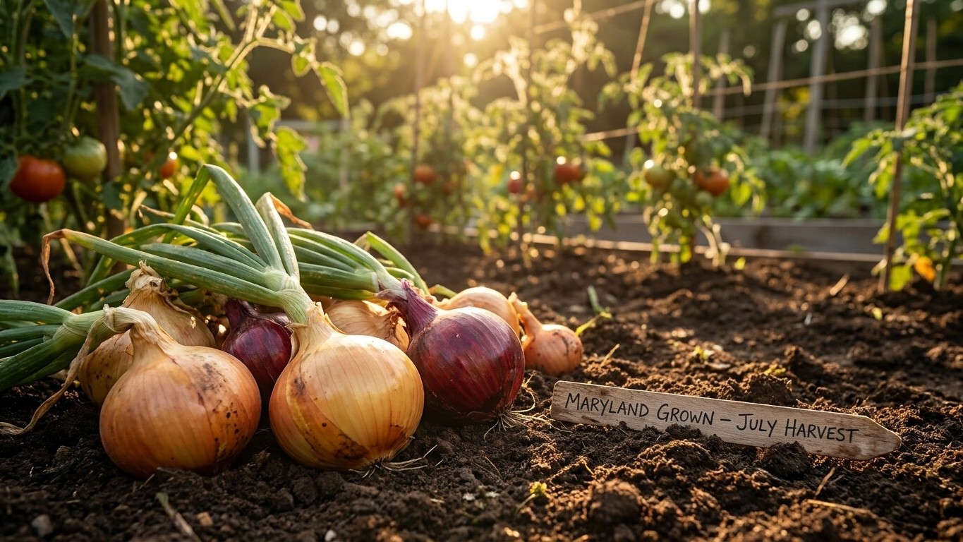 Growing Onions in Maryland: Which Varieties Actually Bulb