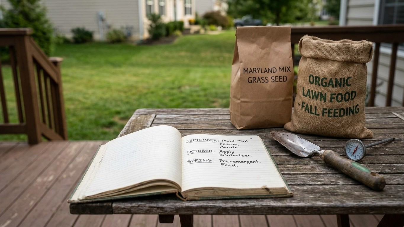 Maryland Lawn Care: What to Plant and When to Feed It