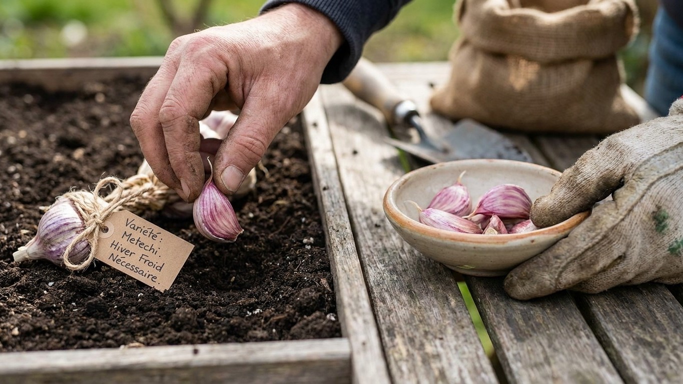 Metechi Garlic: When to Plant the Purple Stripe Heads That Need a Real Winter