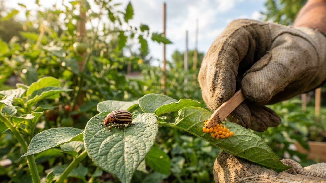 Three-lined potato beetle in Minnesota: When It Shows Up and What Stops It