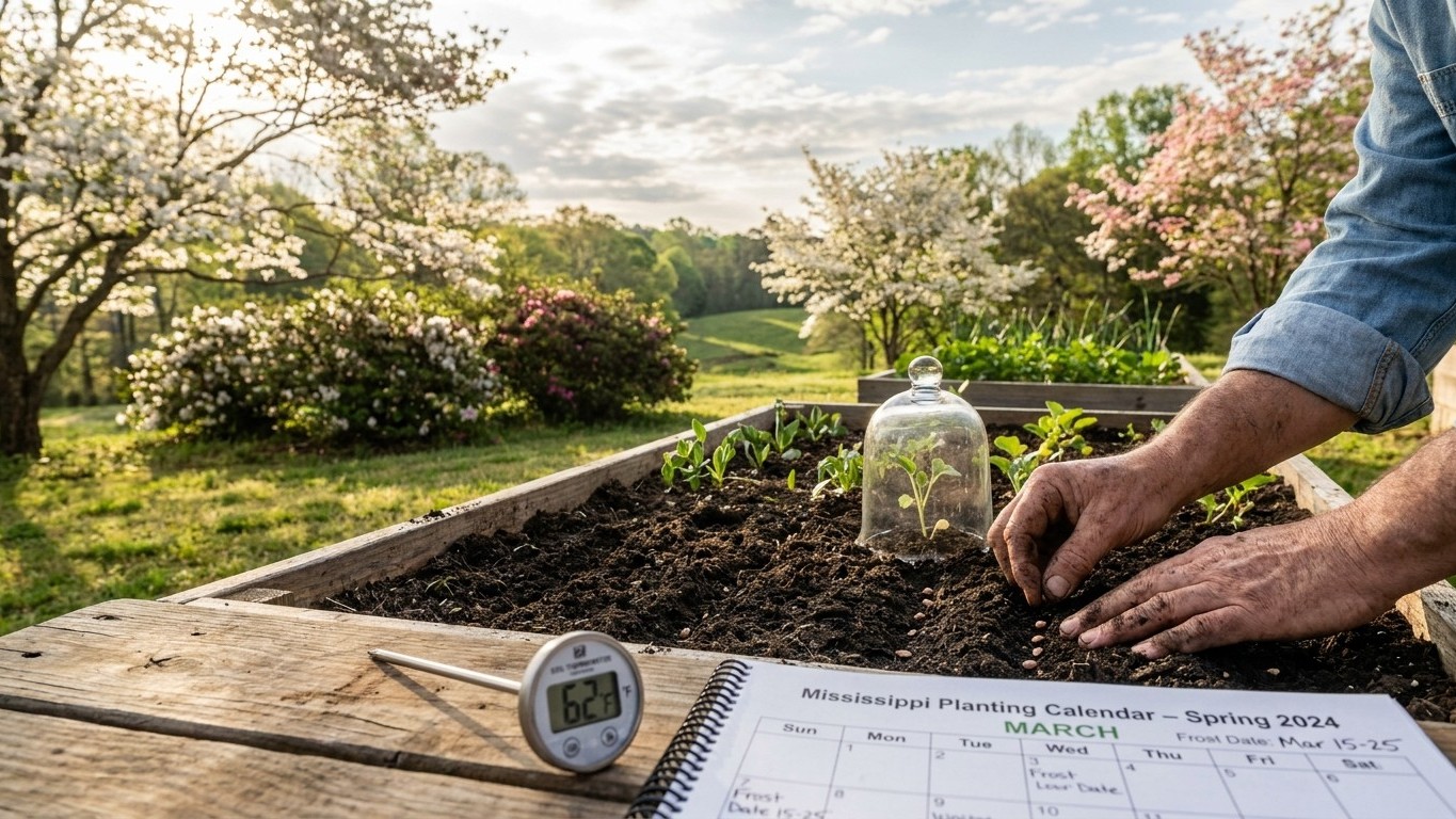 Gardening in Mississippi: What the Season Actually Allows
