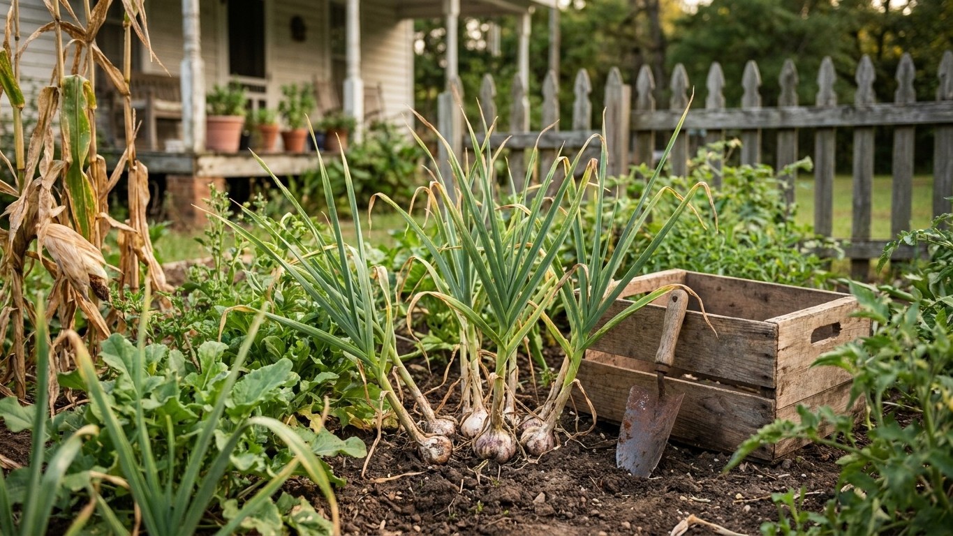 Garlic Varieties That Suit Mississippi Winters